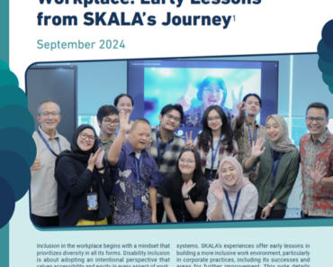 Disability Inclusion in the Workplace: Early Lessons from SKALA’s Journey