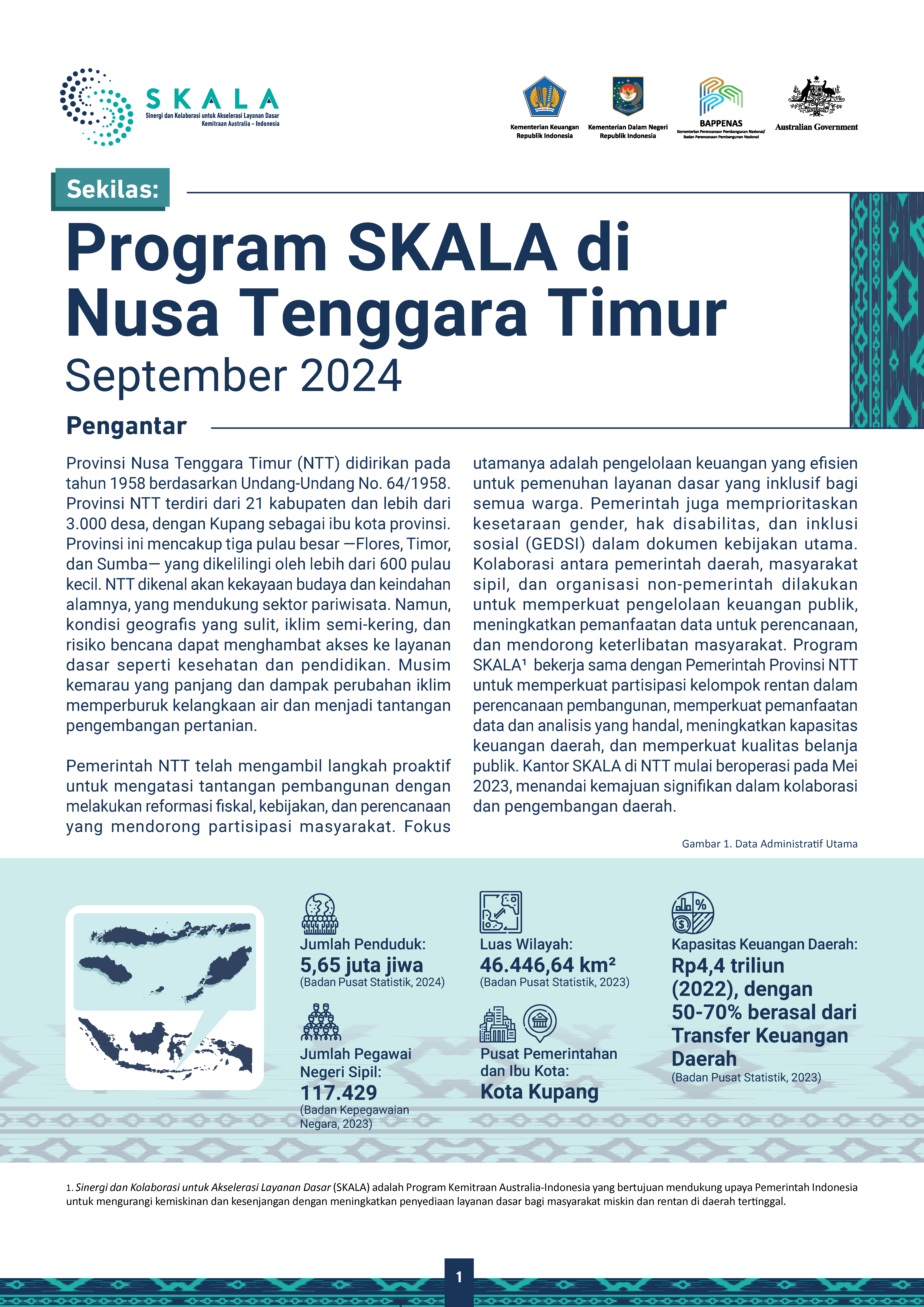 Sekilas: Program SKALA di Nusa Tenggara Timur