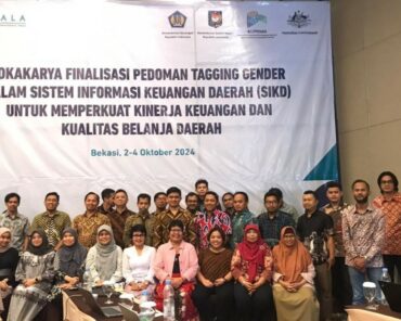 Pentingnya Anggaran Responsif Gender bagi Proses Perencanaan dan Penganggaran di Pusat  dan Daerah