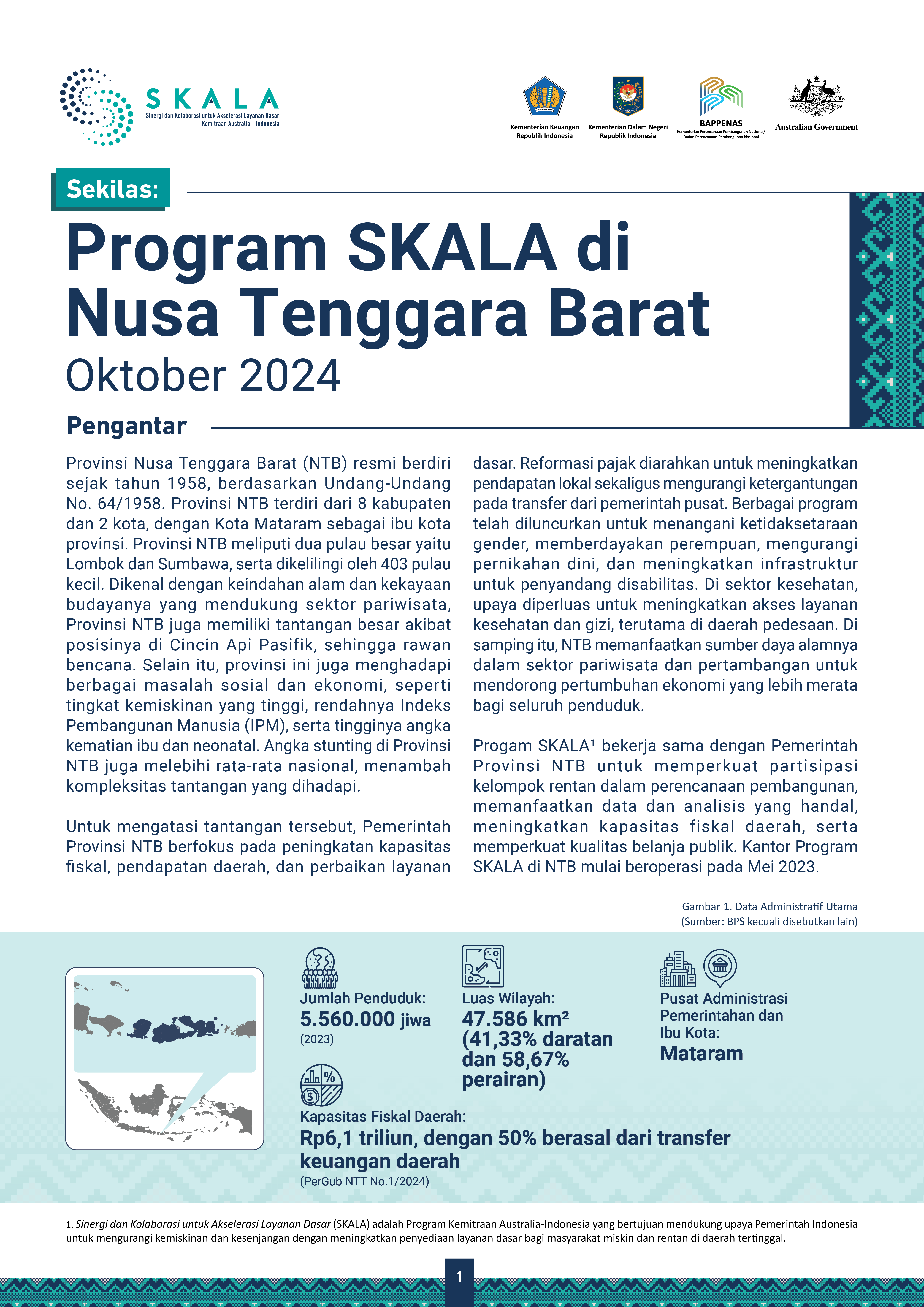 Sekilas: Program SKALA di Nusa Tenggara Barat