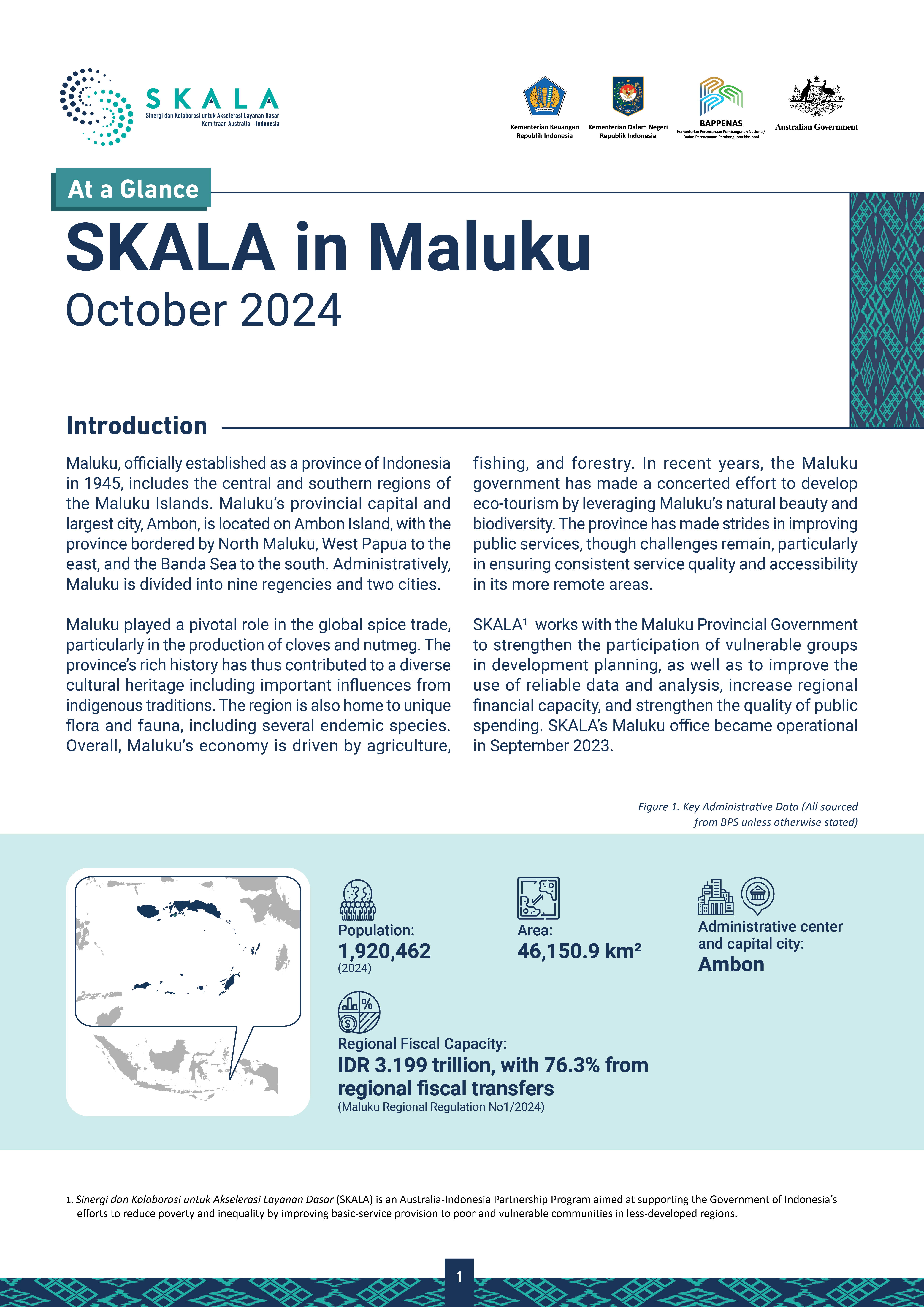 At a Glance: SKALA in Maluku