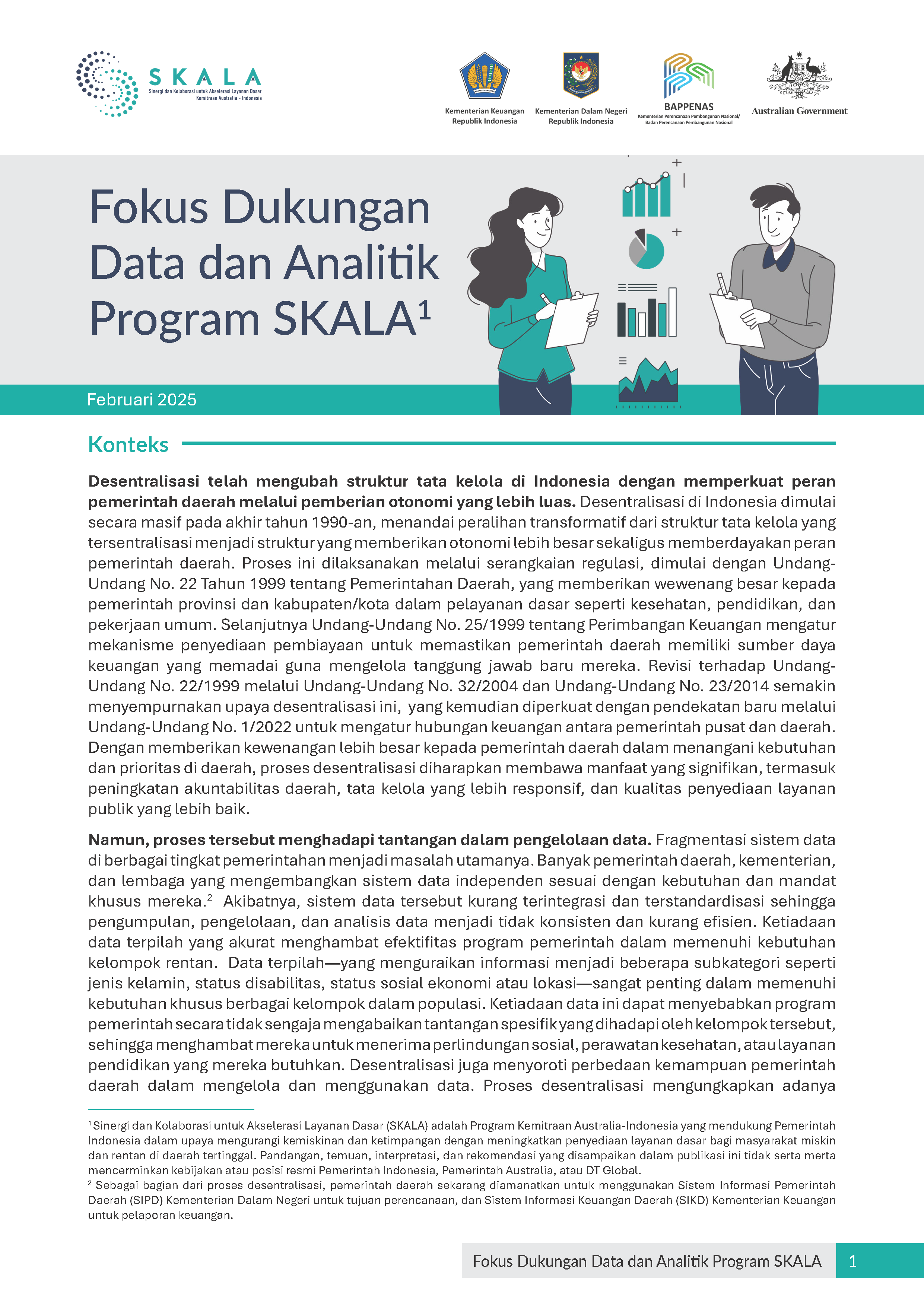 Fokus Dukungan Data dan Analitik Program SKALA