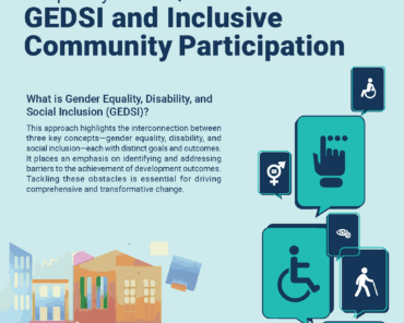 FAQs on GEDSI and Inclusive Community Participation
