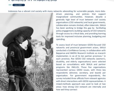 Civil Society and Inclusive Policies in Indonesia