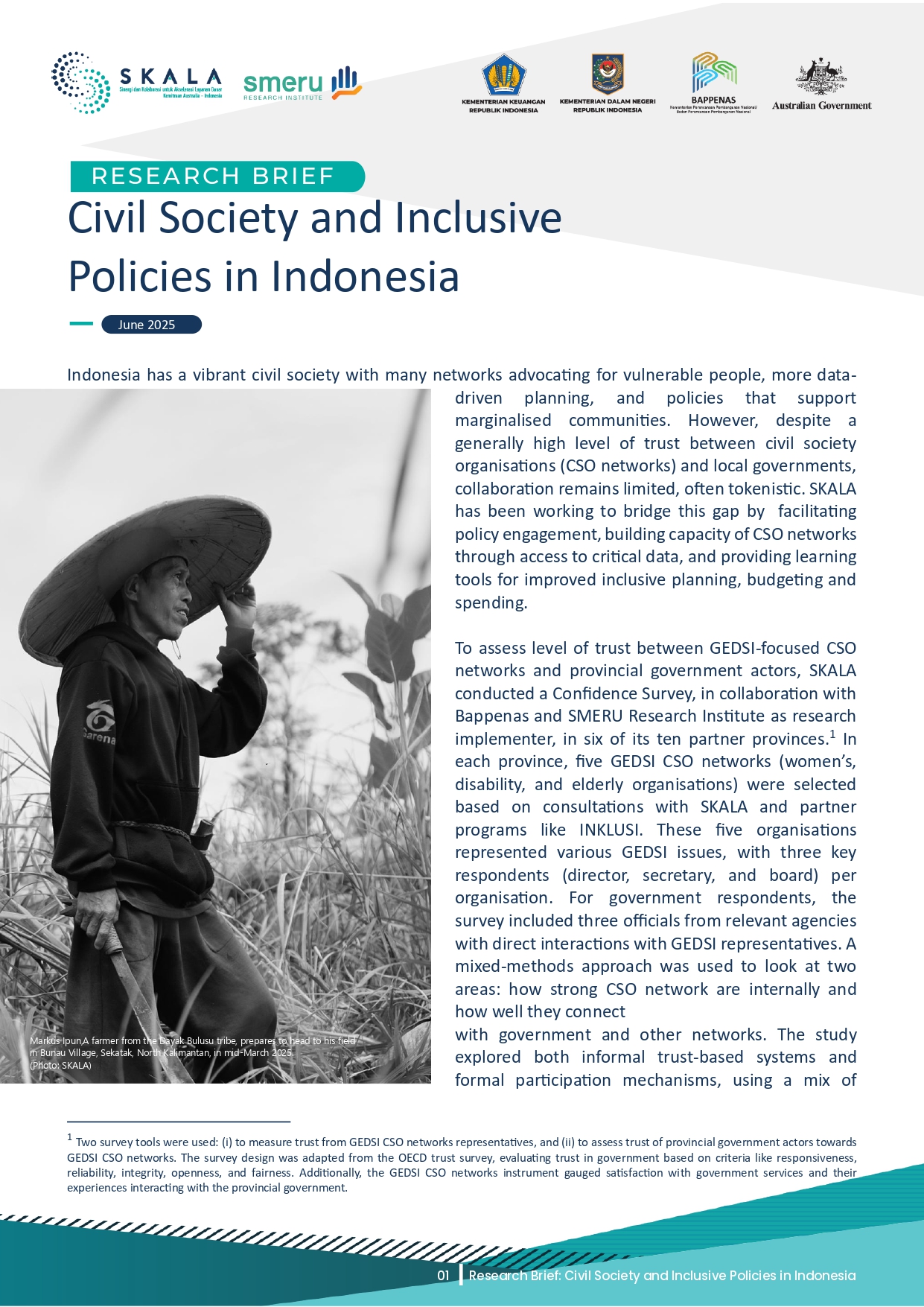 Civil Society and Inclusive Policies in Indonesia