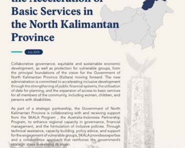 Collaboration for the Acceleration of Basic Services in the North Kalimantan Province