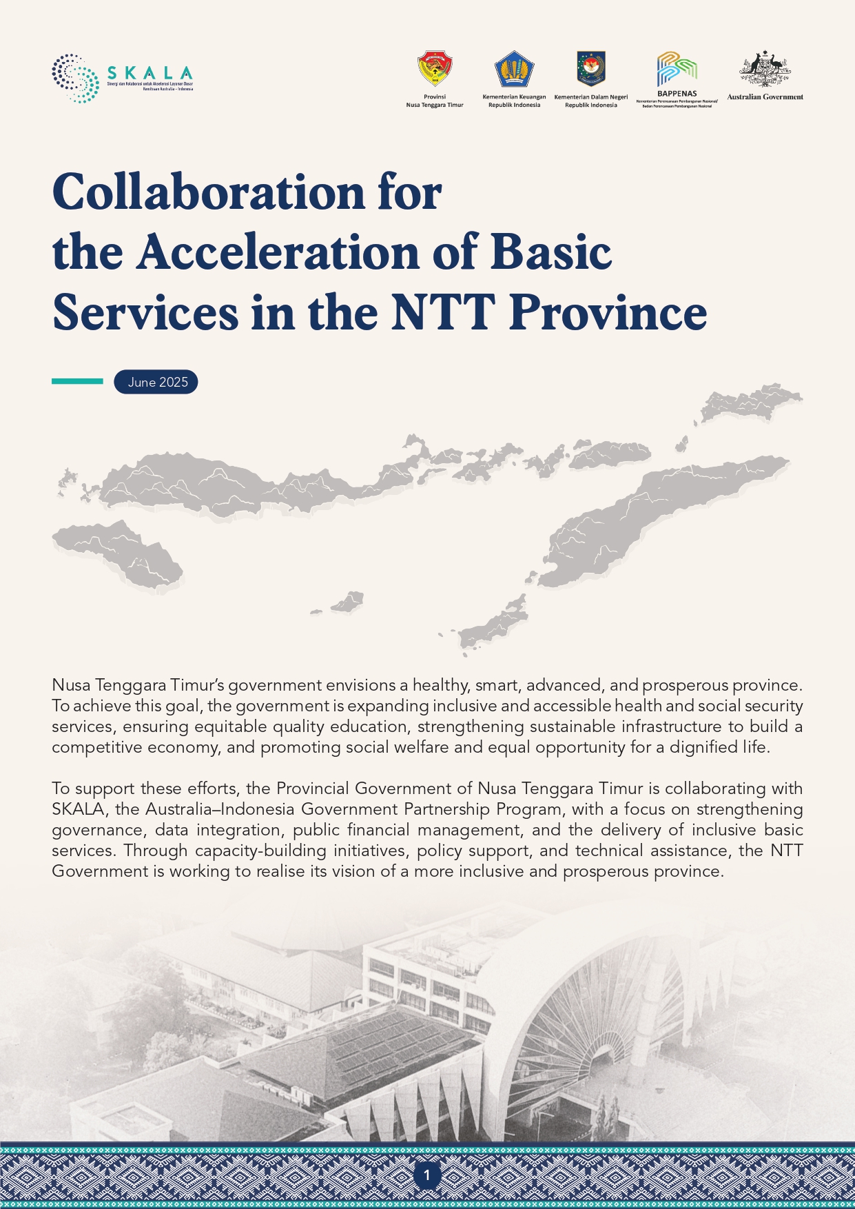 Collaboration for the Acceleration of Basic Services in the NTT Province