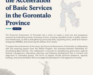 Collaboration for the Acceleration of Basic Services in Gorontalo Province