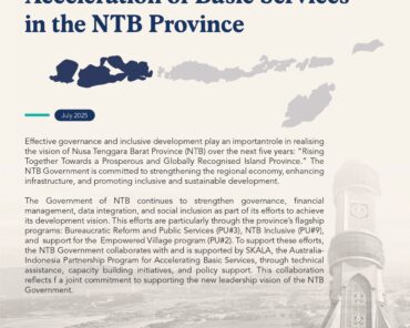 Collaboration for the Acceleration of Basic Services in the NTB Province
