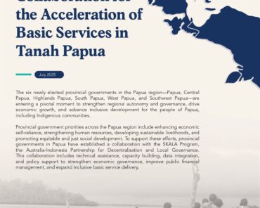 Collaboration for the Acceleration of Basic Services in Tanah Papua