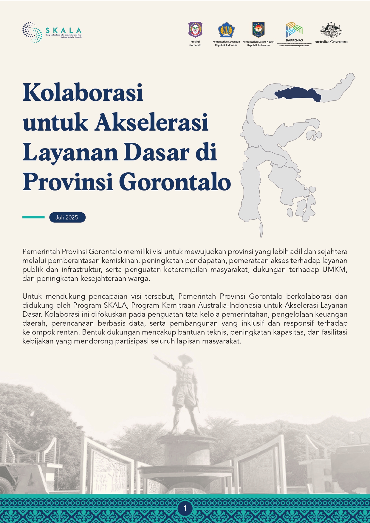 Kolaborasi untuk Akselerasi Layanan Dasar di Provinsi Gorontalo