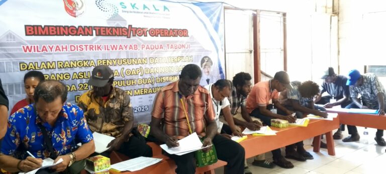 Membangun Fondasi yang Kuat Data Terpilah Akurat di Papua Selatan: Peningkatan Kapasitas Berjenjang untuk Perluasan Sistem Informasi Orang Papua Selatan (SIRIOS)