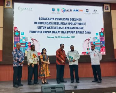 Papua Barat and Papua Barat Daya Strengthen Capacity to Develop Policy Recommendations for Basic Services