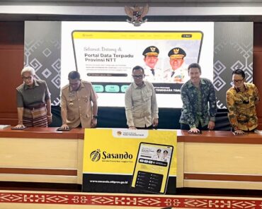 NTT Luncurkan Portal Satu Data “Sasando” untuk Perkuat Perencanaan Pembangunan Berbasis Data