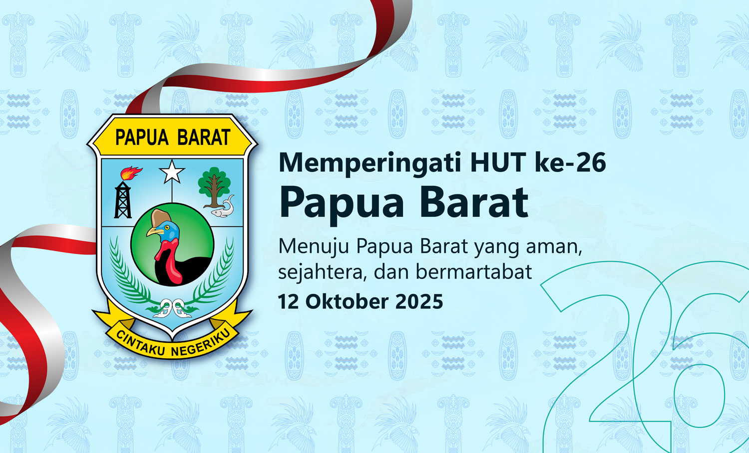 Memperingati HUT ke 26 Papua Barat