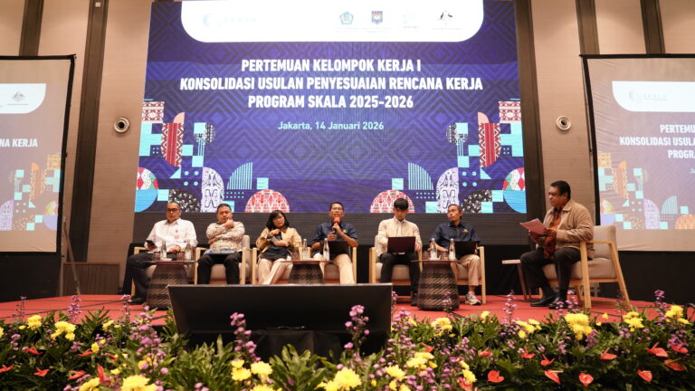 Menjaga Sinkronisasi Kebijakan Pusat-Daerah dalam Penguatan Layanan Dasar: Konsolidasi Penyesuaian Rencana Kerja Program SKALA 2025-2026