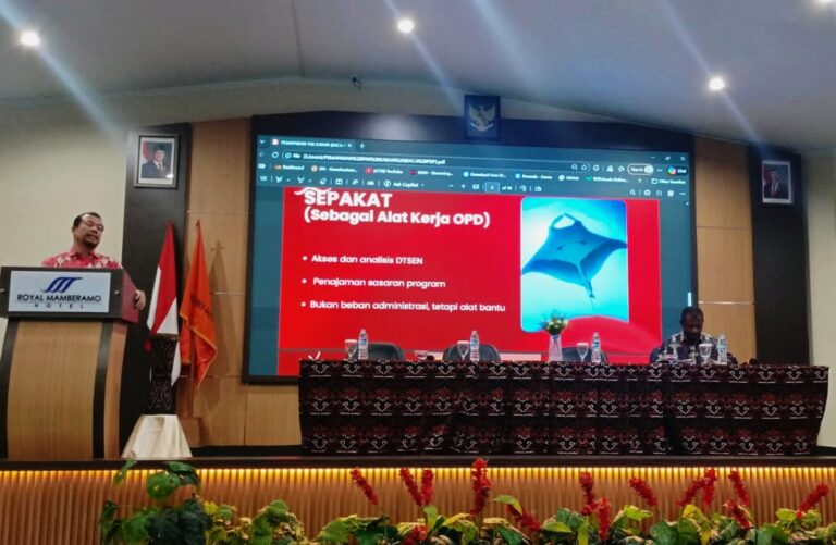 Papua Barat Daya Perkuat Perencanaan Pembangunan melalui Pemanfaatan DTSEN pada Aplikasi SEPAKAT