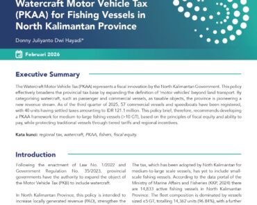Realising the Imposition of Watercraft Motor Vehicle Tax (PKAA) for Fishing Vessels in North Kalimantan Province