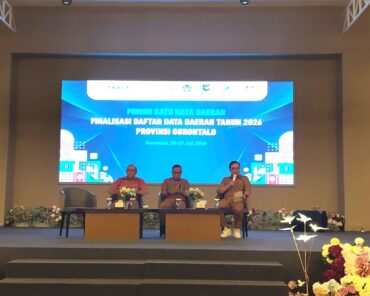 Gorontalo Integrates Sectoral and Spatial Data to Strengthen Development Priorities