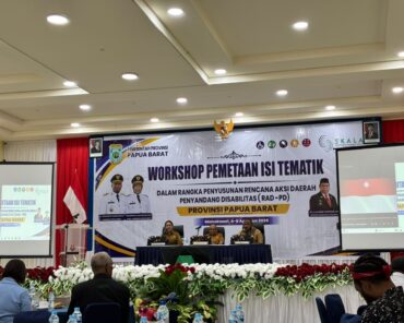 Papua Barat Strengthens Inclusive Development with A Regional Action Plan for People with Disability
