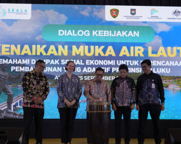 Maluku Perkuat Perencanaan Pembangunan Adaptif Hadapi Risiko Kenaikan Muka Air Laut